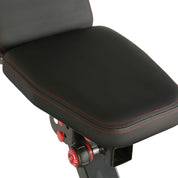 Fitness Reality 2000 Super Max XL – Verstellbare Hantelbank – Neigung/Neigungskrafttraining – Faltbare Trainingsbank – 385,6 kg Kapazität