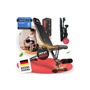SPORTSCHMIEDE Hantelbank Klappbar Verstellbar, Multifunktions Trainingsbank Schrägbank, Sportgerät für zu Hause, Bench, Fitnessbank - Bankdrücken Krafttraining Muskeltraining Kraftsport - JETZT NEU!