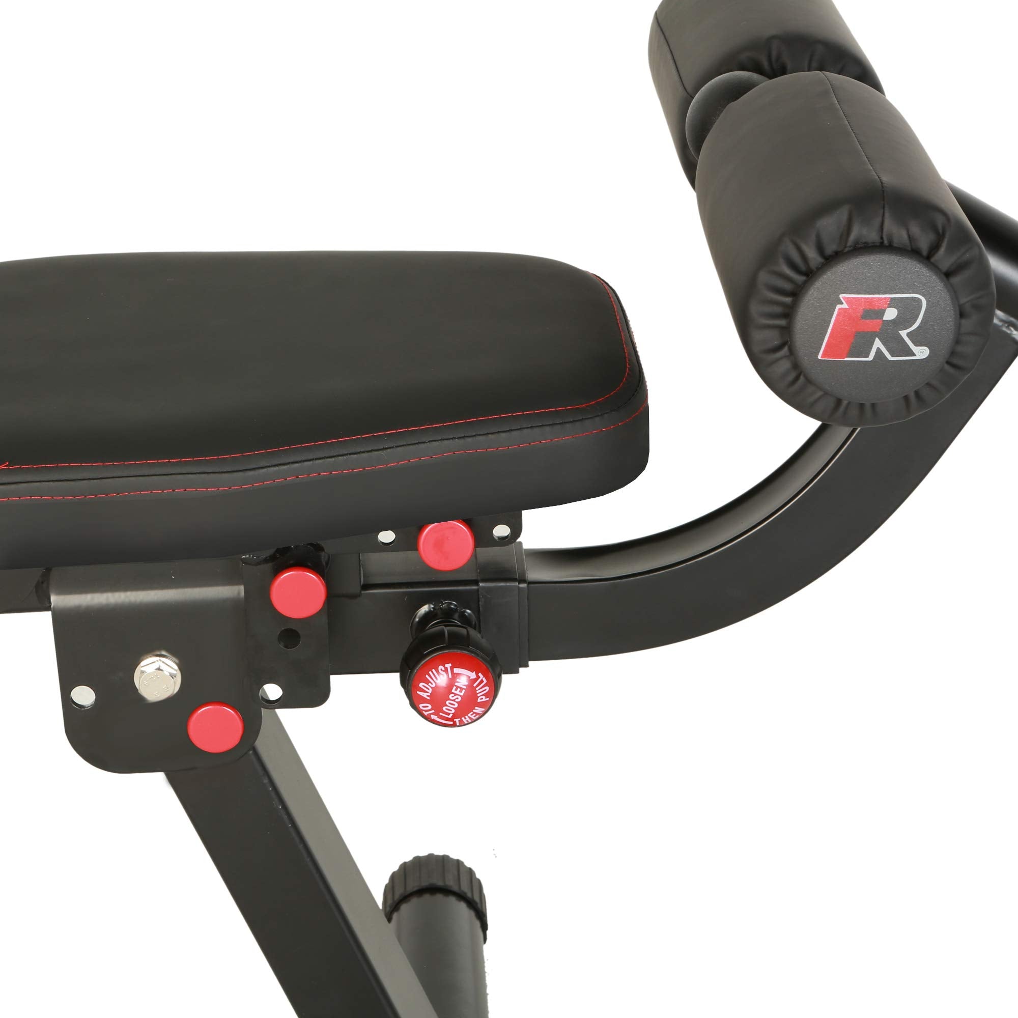 Fitness Reality 2000 Super Max XL – Verstellbare Hantelbank – Neigung/Neigungskrafttraining – Faltbare Trainingsbank – 385,6 kg Kapazität