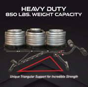 Fitness Reality 2000 Super Max XL – Verstellbare Hantelbank – Neigung/Neigungskrafttraining – Faltbare Trainingsbank – 385,6 kg Kapazität